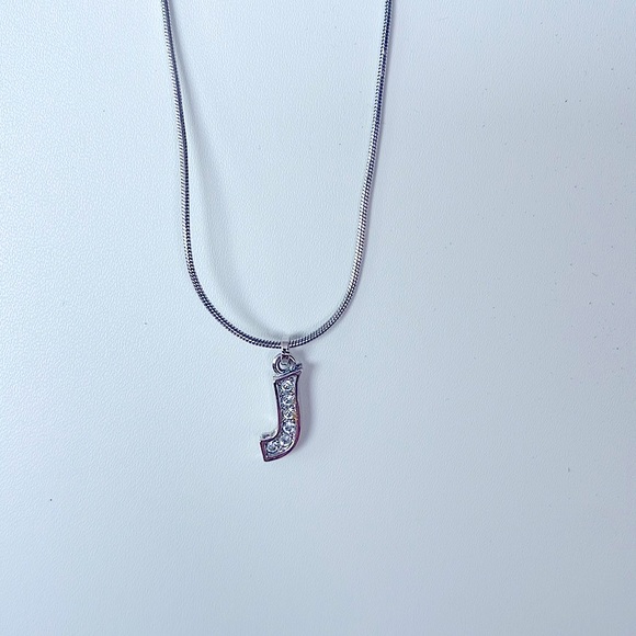 Swarovski “J” Necklace - Picture 1 of 6